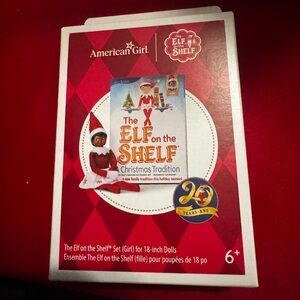 American Girl Elf on the Shelf Girl Set for 18" Dolls 20 Years Christmas Sealed